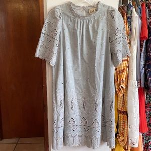 Sea New York Eyelet Shift Dress 2